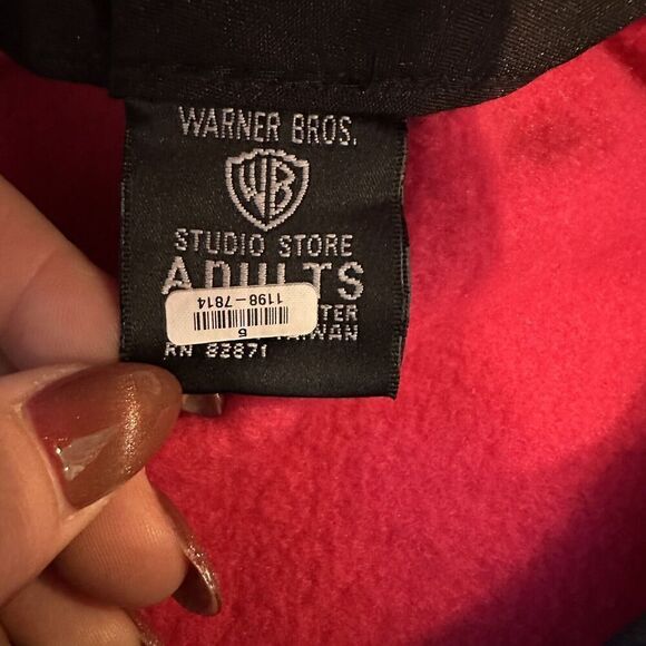 Vintage Tweety Bird Warner Brothers Pink Bucket Hat Fisherman Adult 1997 Fleece - Picture 9 of 10
